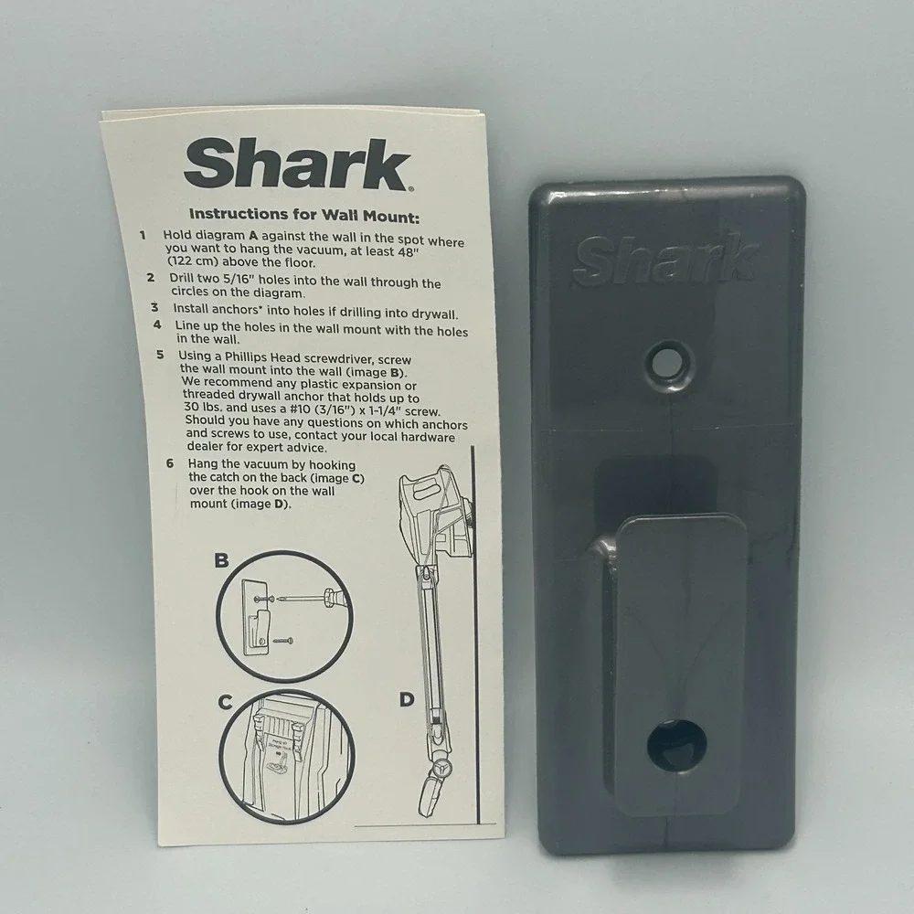 SHARK‎ ROCKET Vacuum HV300 HV320 Wall Mount Bracket Attachment Holder Storage